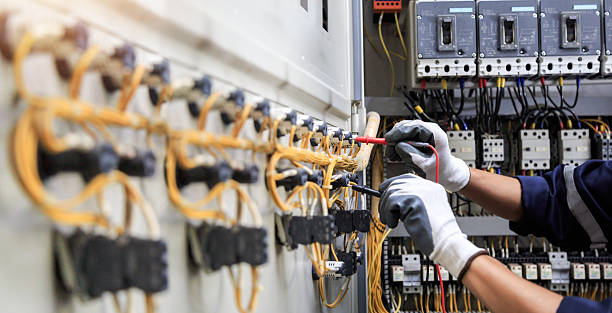 Professional Electrician technician working in Coachella, CA